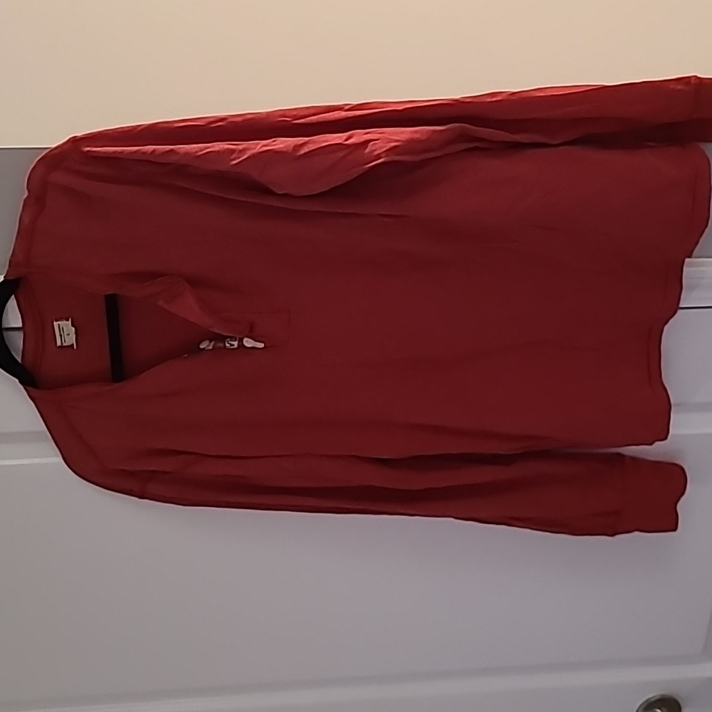 Mens Denim & Supply Ralph Lauren red long sleeve t shirt